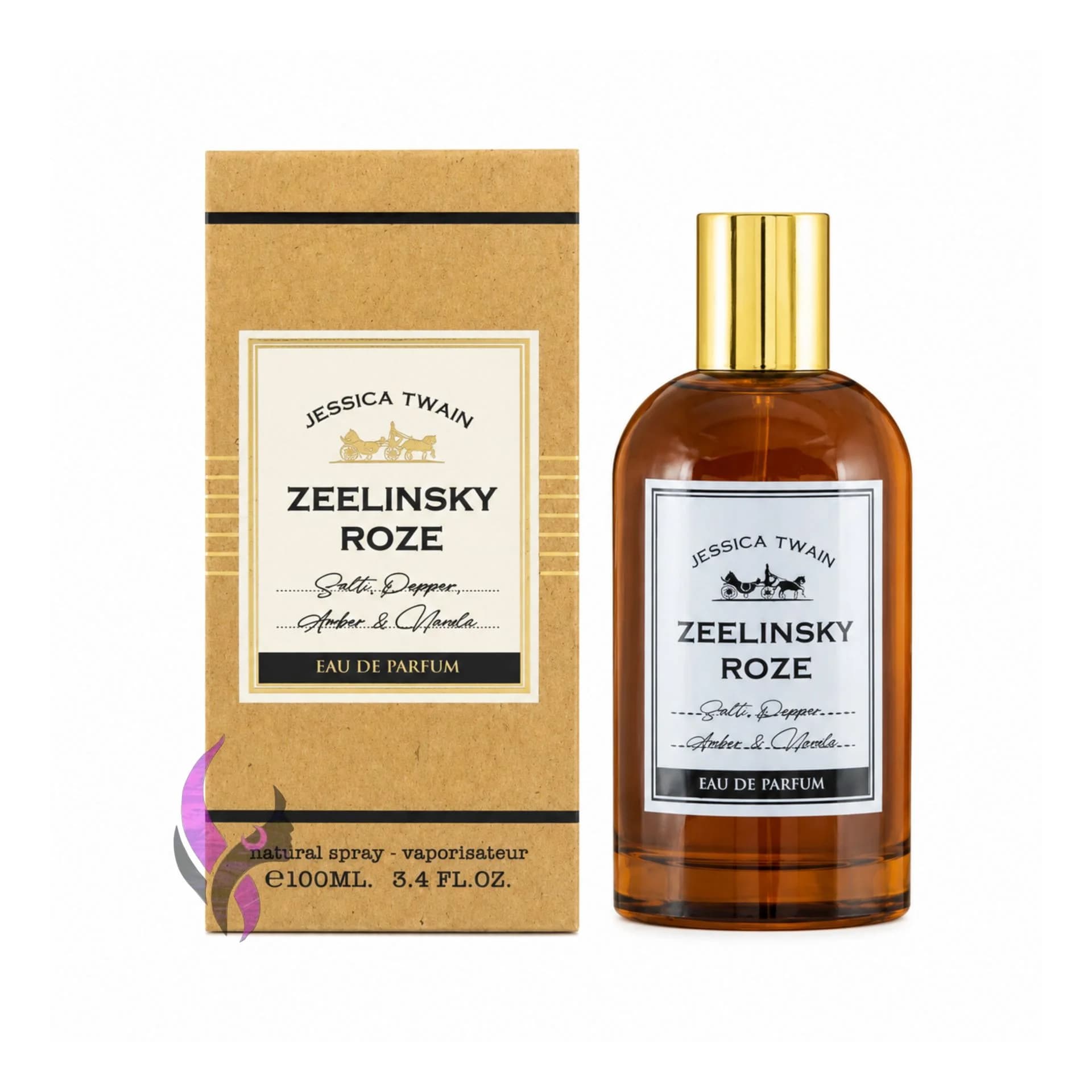 ادکلن زلینسکی رز جسیکا توین zeelinsky roze — تصویر ۲