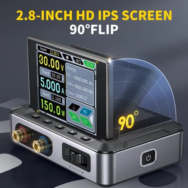 منبع تغذیه فنرسی مدل FNIRSI DPS_150 — تصویر ۱۰