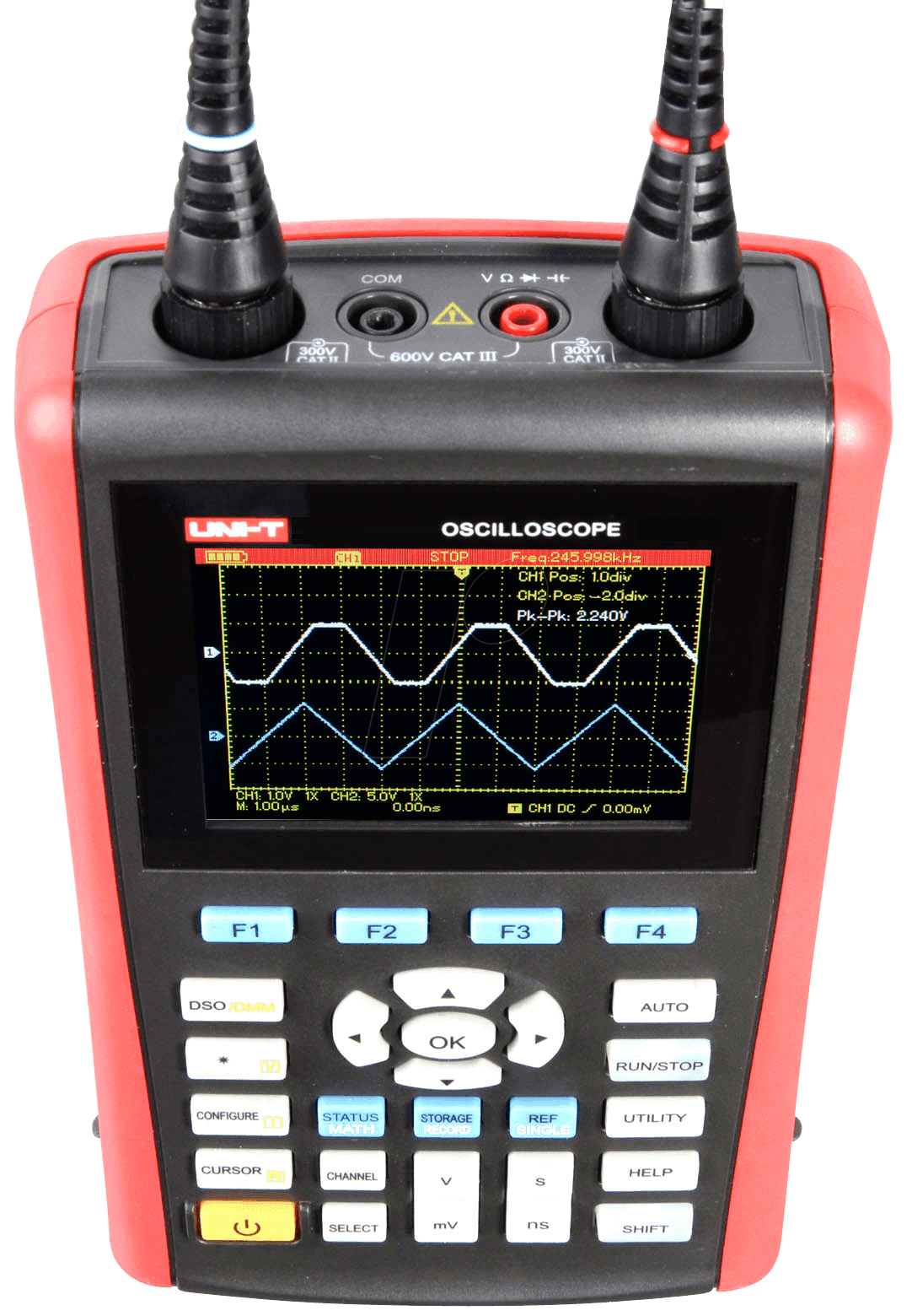 اسیلوسکوپ یونیتی مدل UNI-T UTD 1050DL — تصویر ۲