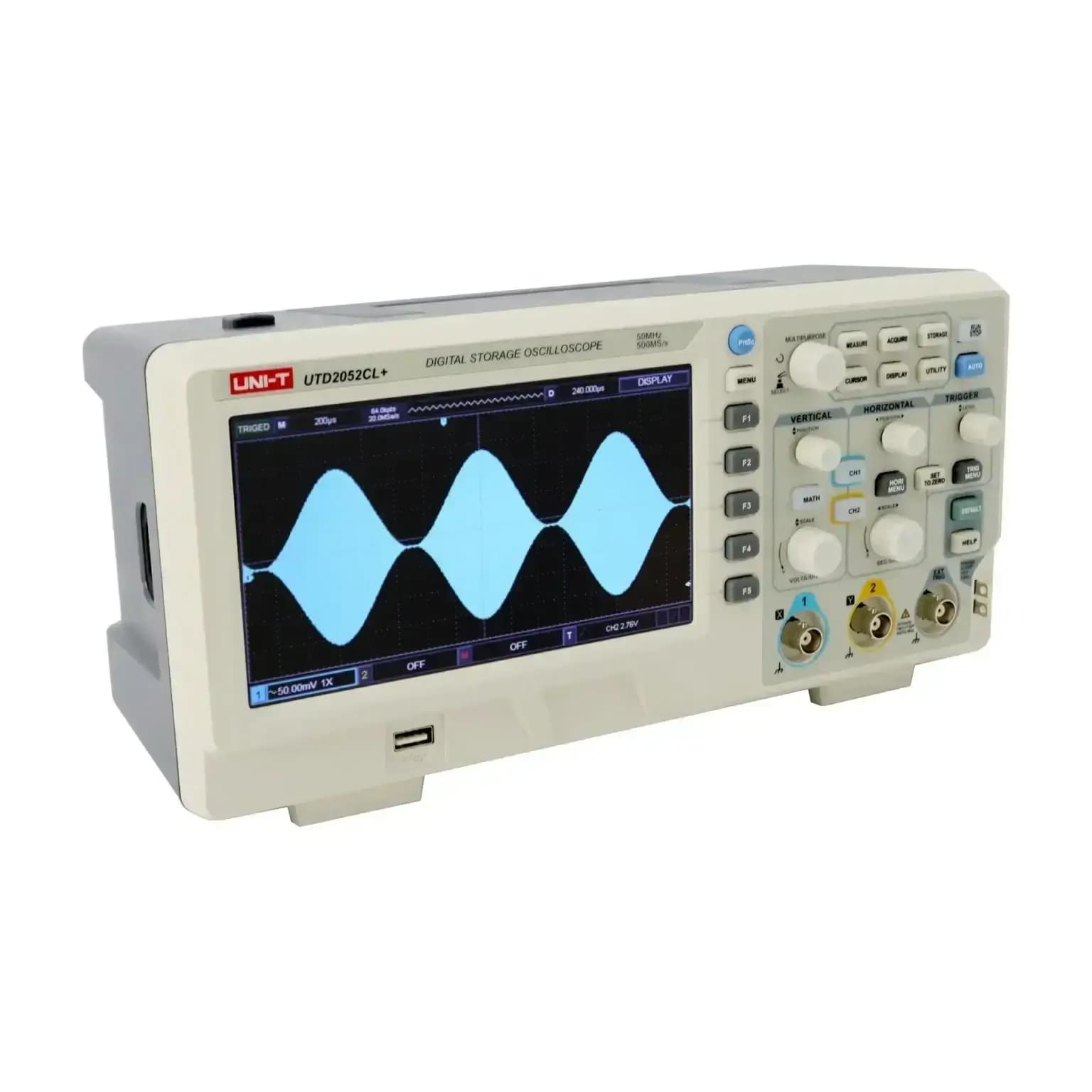 اسیلوسکوپ یونیتی UTD 2052CL plus