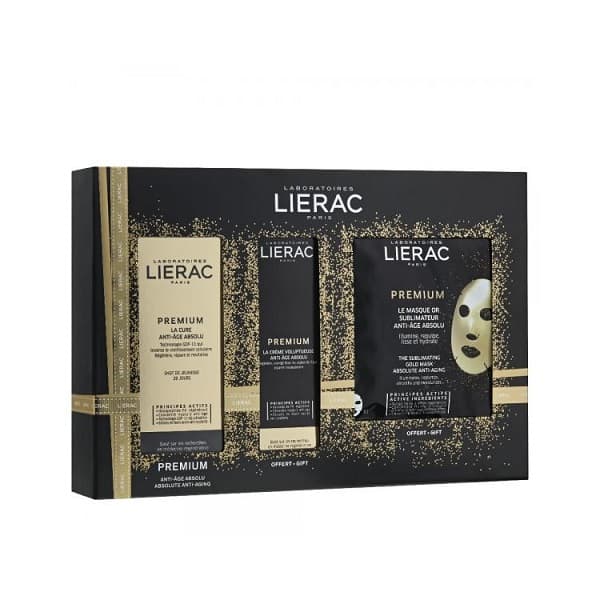 مجموعه مراقبت از پوست لیراک مدل The Cure Absolute Anti-Age مجموعه 3 عددی