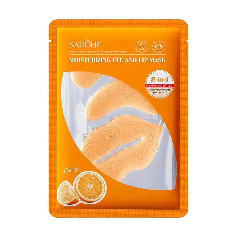 ماسک 2 در 1 دور چشم و لب SADOER مدل Honey Peach — تصویر ۶