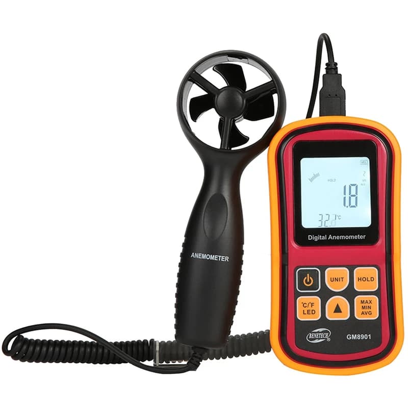 بادسنج یا فلومتر هوا بنتک BENETECH GM8901