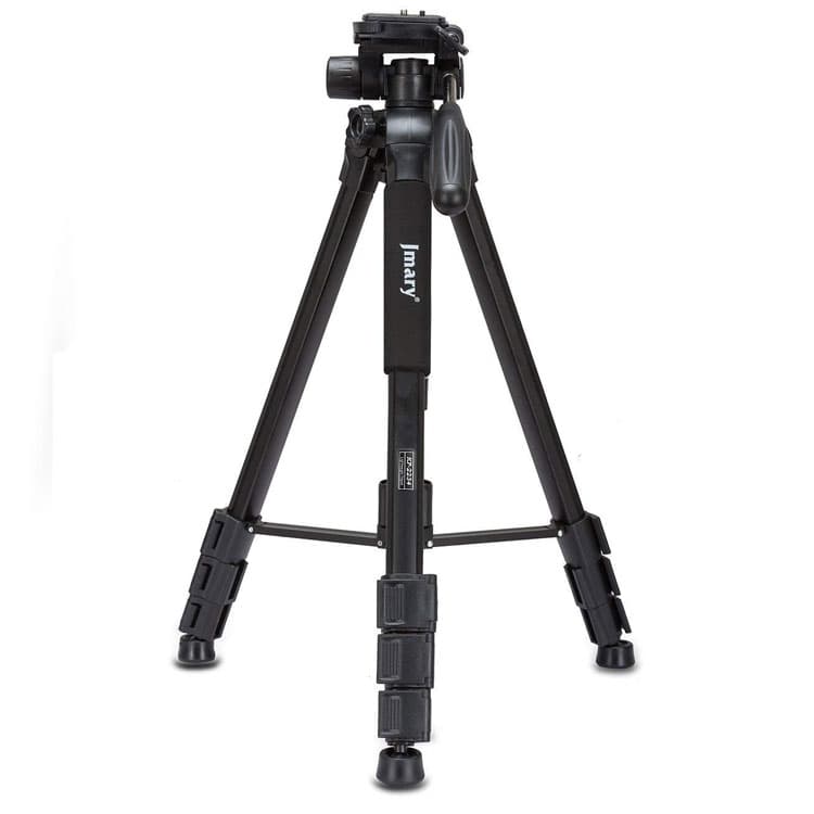 سه پایه دوربین جیماری (Jmary KP-2254 Camera Tripod (Black — تصویر ۴