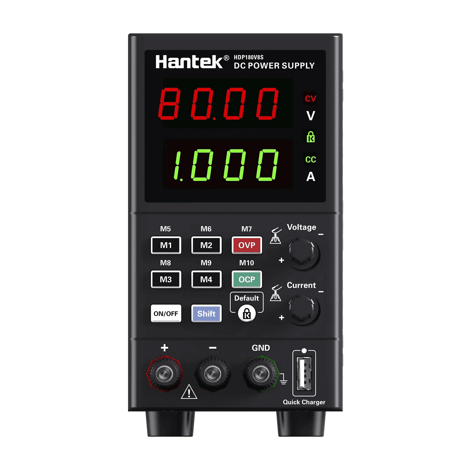 منبع تغذیه 80 ولت 8 آمپر HANTEK مدل HDP180V8S — تصویر ۲