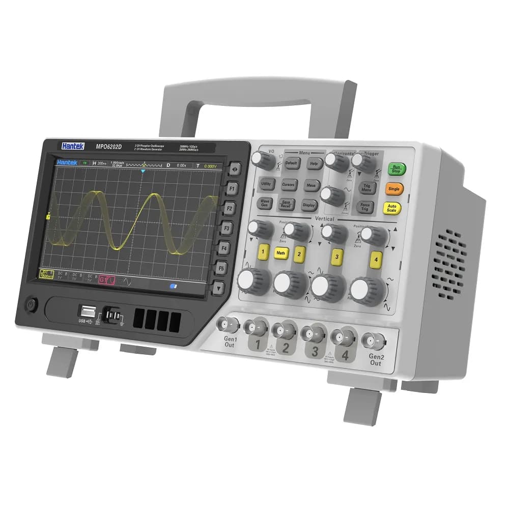 اسیلوسکوپ دیجیتالی هانتک مدل HANTEK DPO-6104C — تصویر ۲