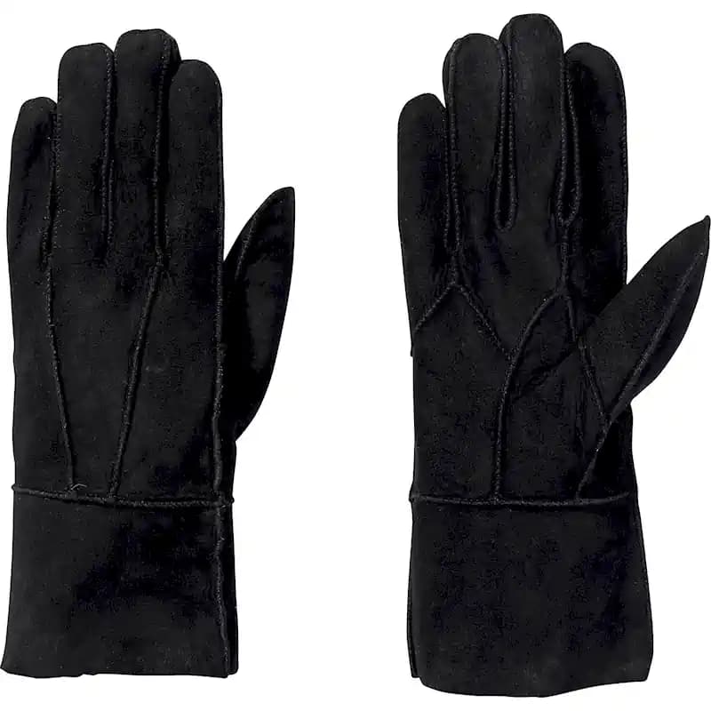 دستکش چرم داخل خزدار مشکی زنانه سایز 6 تا 7.5 اسمارا Esmara آلمان 390276
