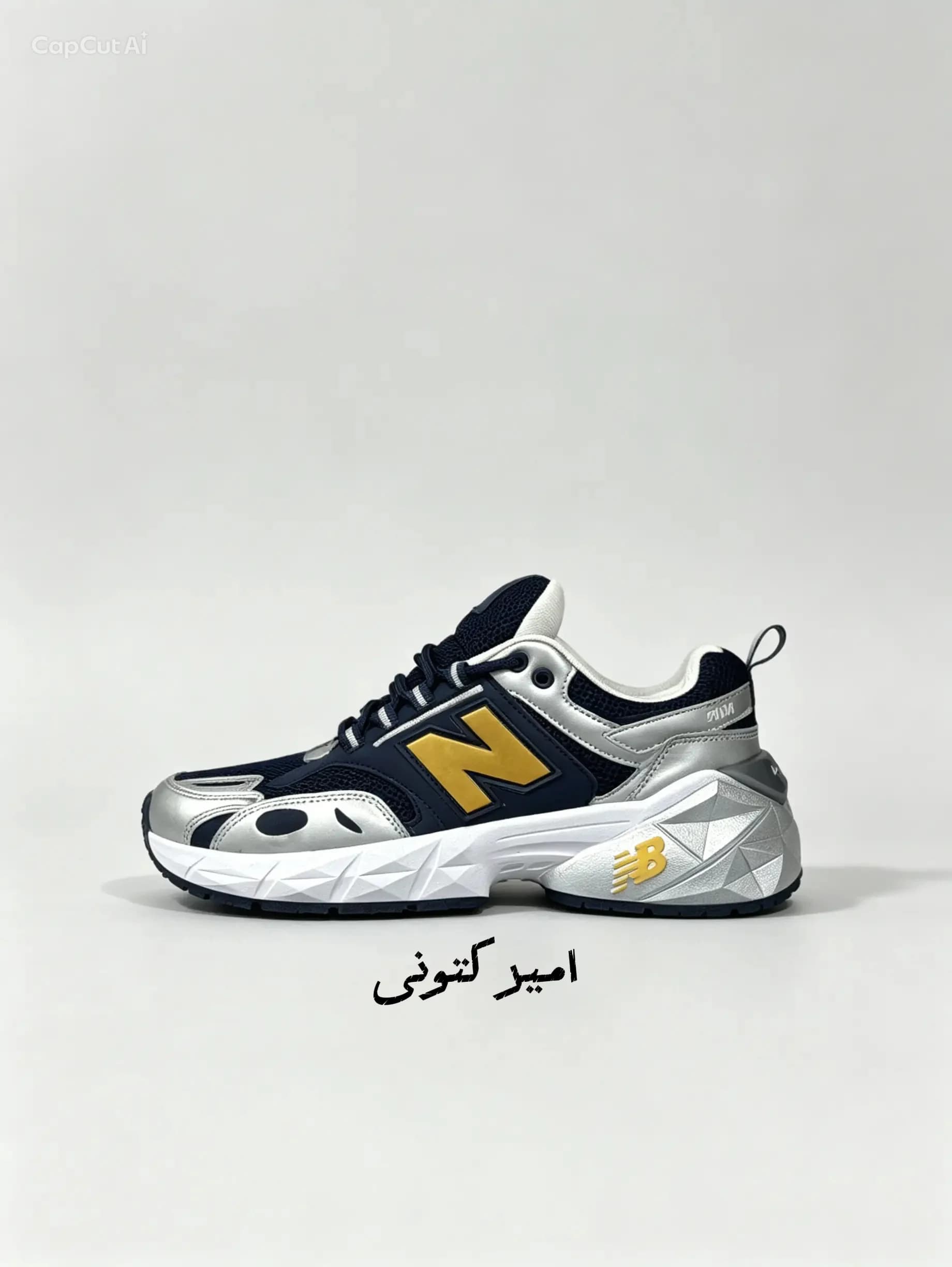 نیو بالانس 7030 سرمه ای زرد کد129