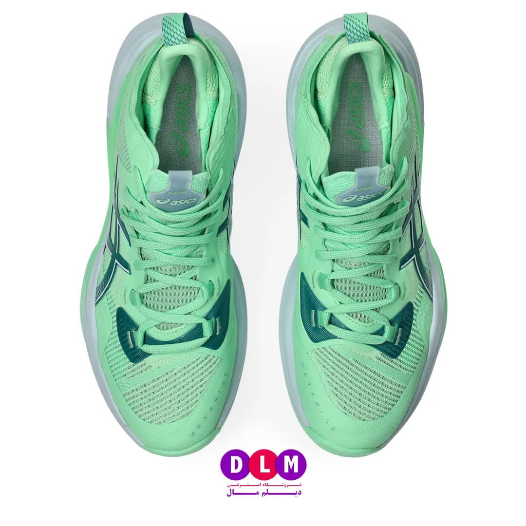 کفش والیبال آسیکس متارایز 2 – Asics Metarise 2 رنگ سبز — تصویر ۱۲