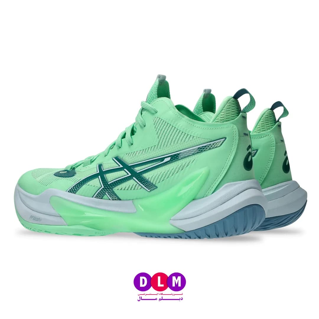 کفش والیبال آسیکس متارایز 2 – Asics Metarise 2 رنگ سبز — تصویر ۴