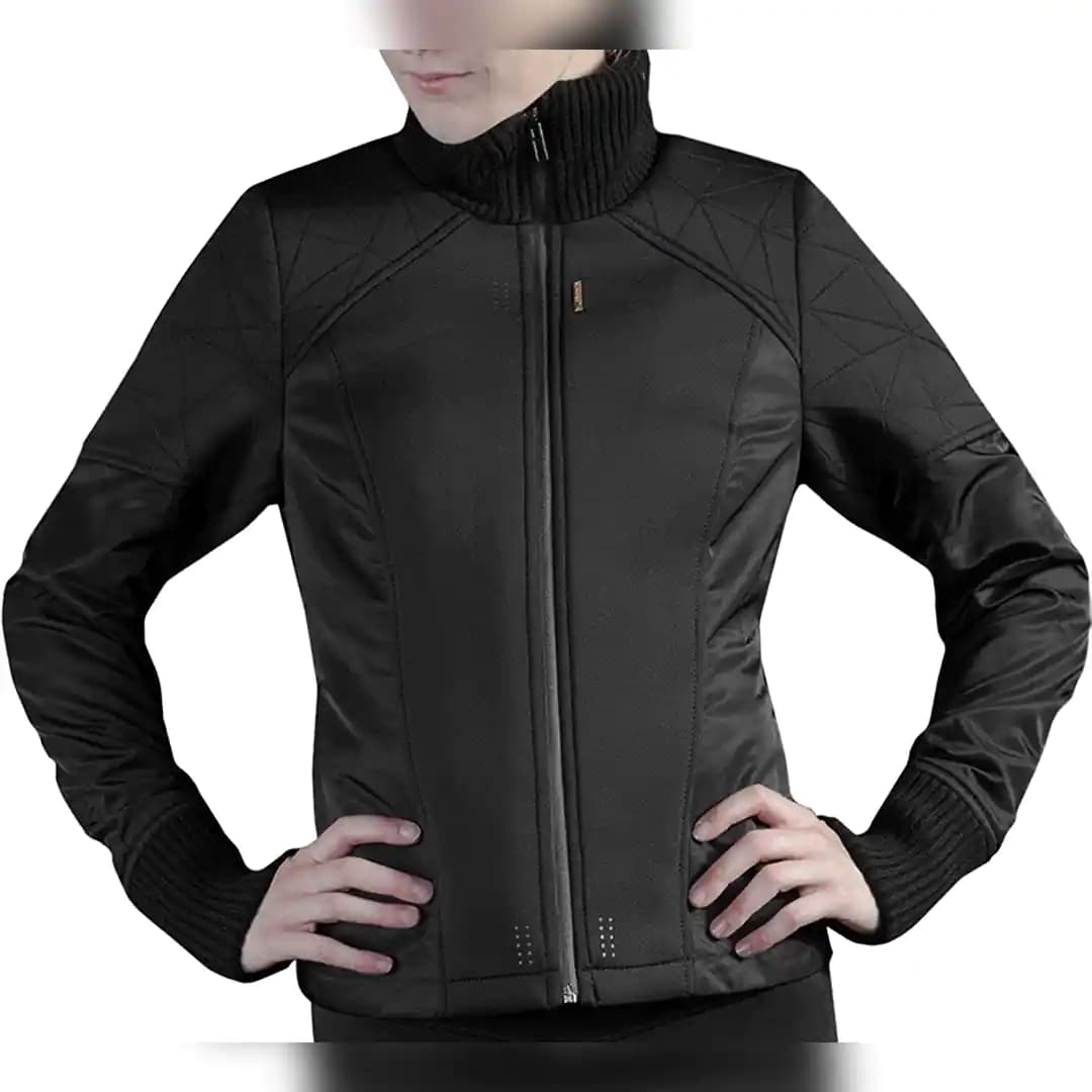 کاپشن زنانه مشکی اورجینال آمریکایی Musterbrand Black Deus Ex سایز S-M-L — تصویر ۸
