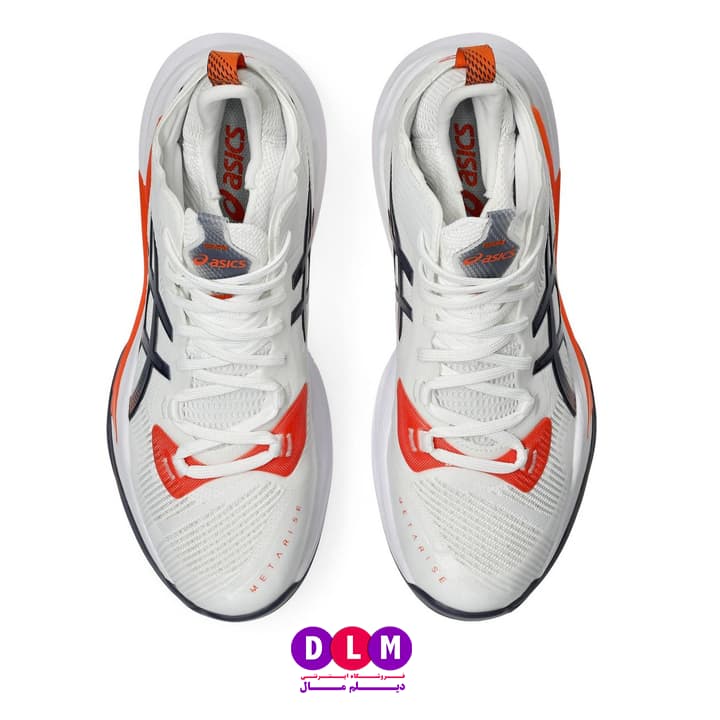 کفش والیبال آسیکس متارایز 2 – Asics Metarise 2 رنگ سفید ( سایزبندی 36 تا 40 ) — تصویر ۵