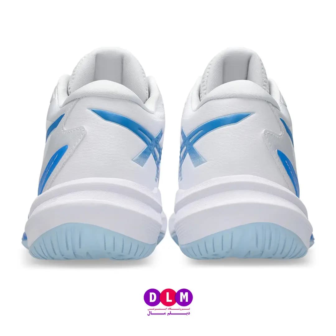 کفش والیبال اسکای الیت 3 – ASICS Sky Elite 3 رنگ سفید آبی — تصویر ۷