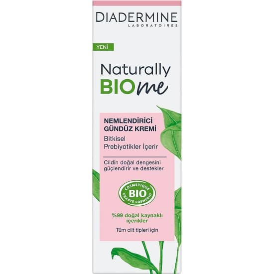 کرم مرطوب کننده روز دیادرمین مدل NATURALLY BIO ME حجم 50 میلی لیتر