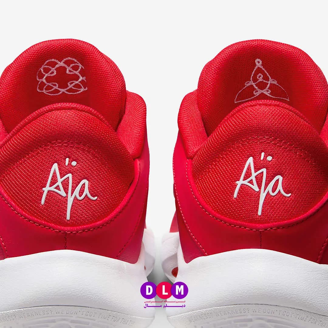 کفش بسکتبال Nike A’One رنگ قرمز (سایزبندی 36 تا 40 ) — تصویر ۵