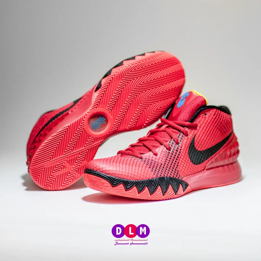 کفش بسکتبال نایکی کایری ۱- (Nike Kyrie 1) رنگ قرمز (سایزبندی 36 تا 40) — تصویر ۷