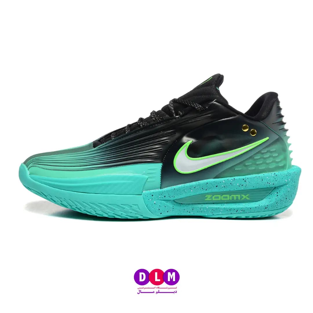 کفش بسکتبال جی تی کات 3 توربو – Nike G.T. Cut 3 Turbo رنگ مشکی سبز (سایزبندی 36 تا 40 ) — تصویر ۴