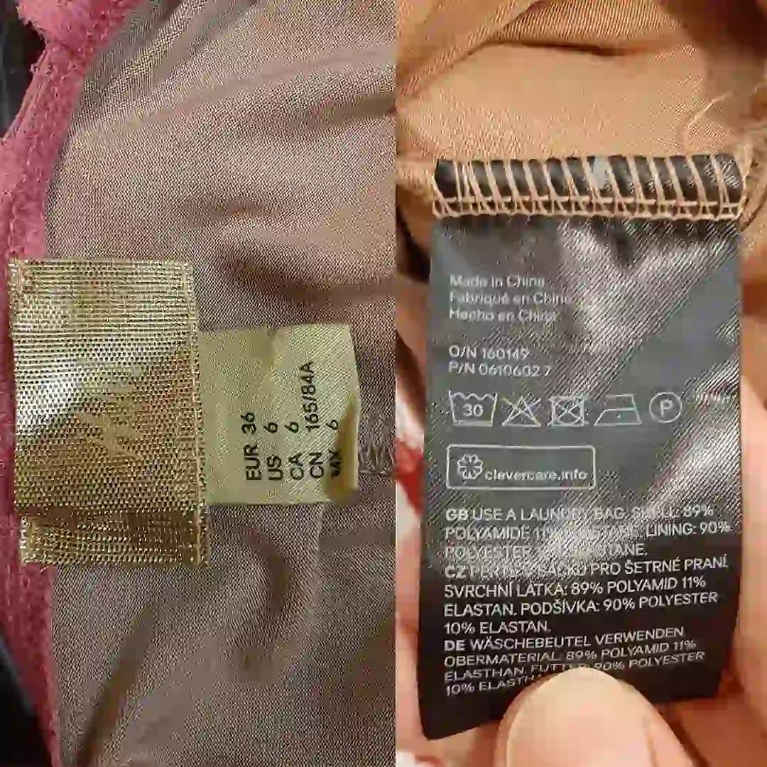 پیراهن مجلسی دانتل گیپور زنانه دخترانه اچ اند ام H&M کات لیبل سایز 36 — تصویر ۸