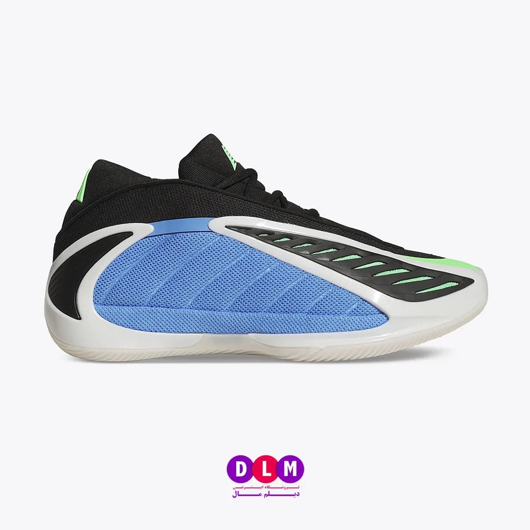 کفش بسکتبال آنتونی ادواردز ۲ – adidas AE2 رنگ آبی — تصویر ۳