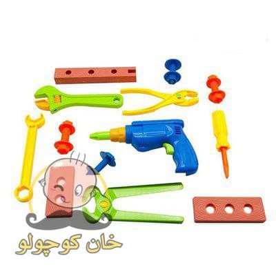 ست ابزار اسباب بازی چمدانی درج توی — تصویر ۱۰