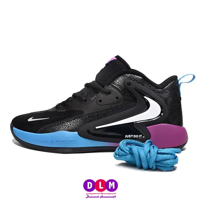 کفش والیبال هایپرست 2 رنگ مشکی – nike hyperset 2 black — تصویر ۲