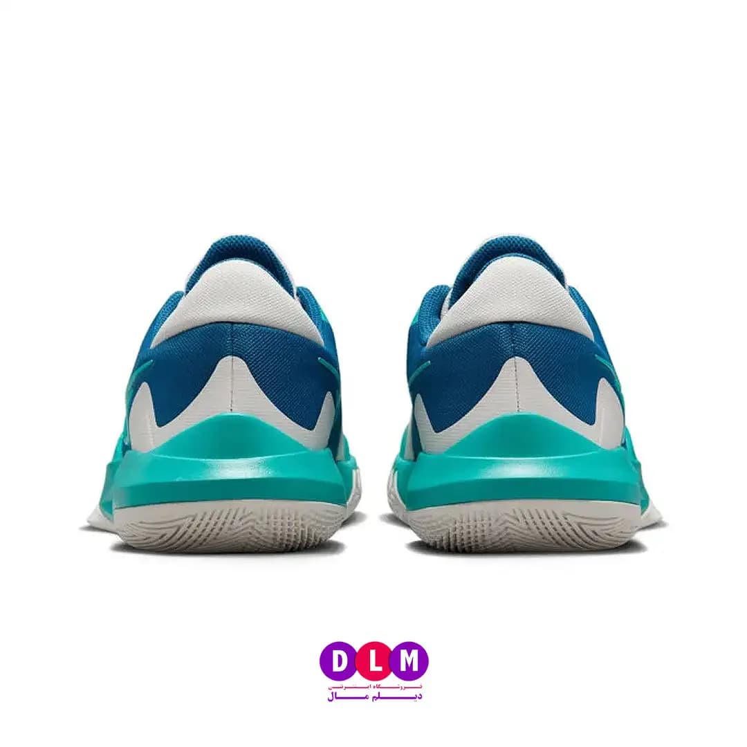 کفش بسکتبال نایک پرسیژن 6 رنگ سفید آبی – Nike Precision 6 White Blue (سایزبندی 36 تا 40 ) — تصویر ۵