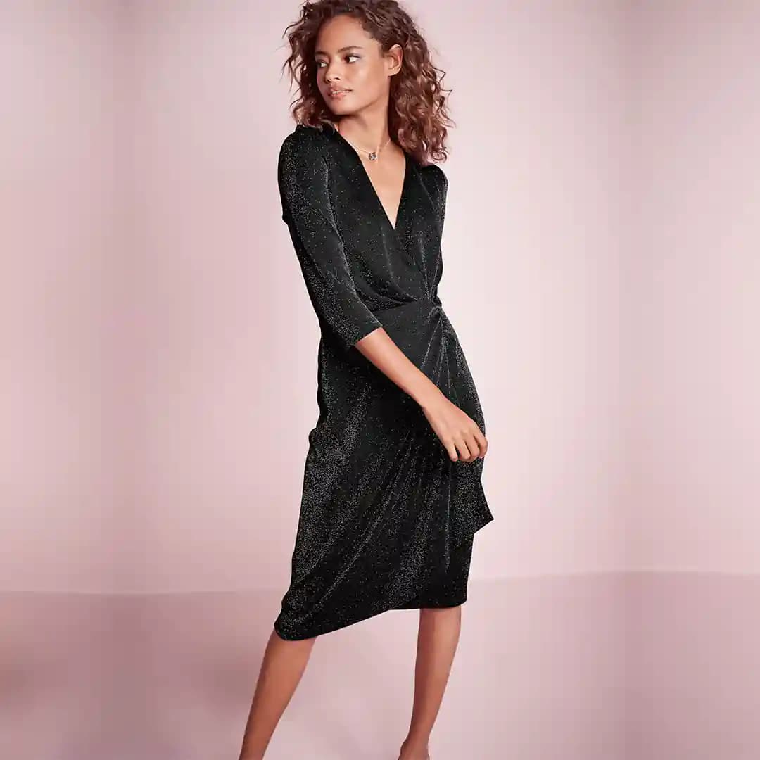 پیراهن زنانه مجلسی لمه نکست next انگلیس سایز 38 و 40 و 46 — تصویر ۶