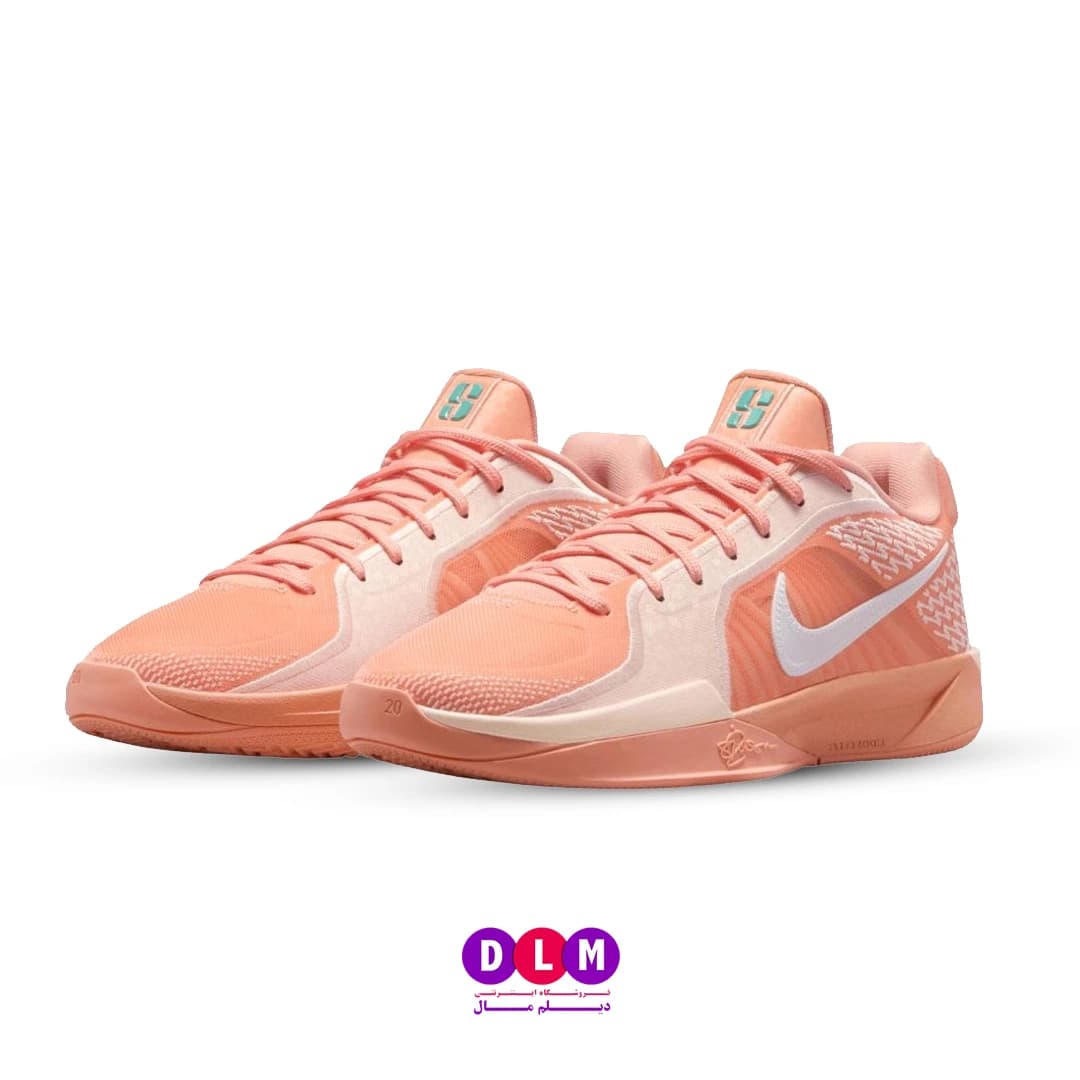 کفش بسکتبال نایک سابرینا ۲ – Nike Sabrina 2 رنگ کرم نارنجی — تصویر ۸