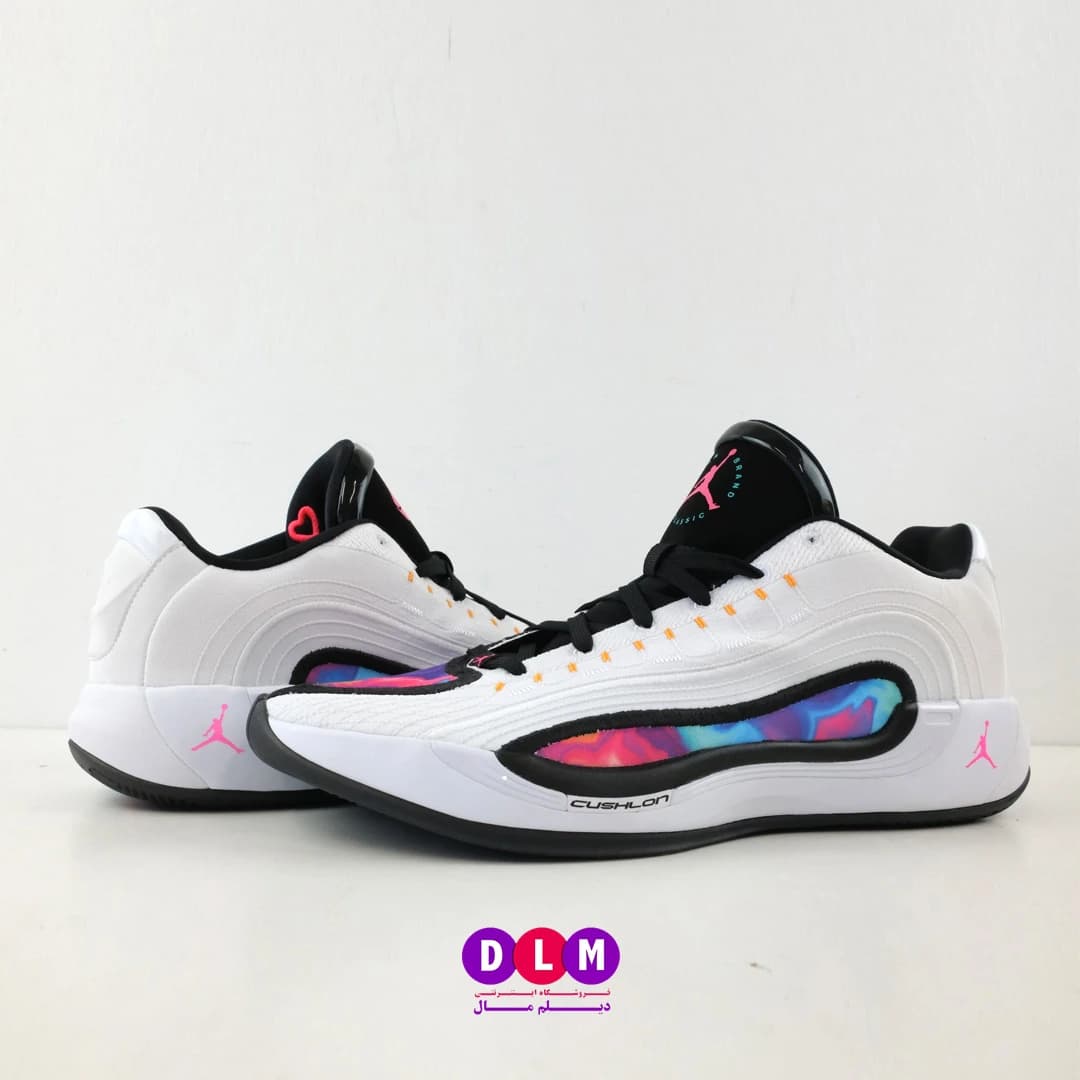 کفش بسکتبال جردن لوکا ۴ | رنگ سفید آبرنگی – Jordan Luka 4 (سایز 36 تا 40 )
