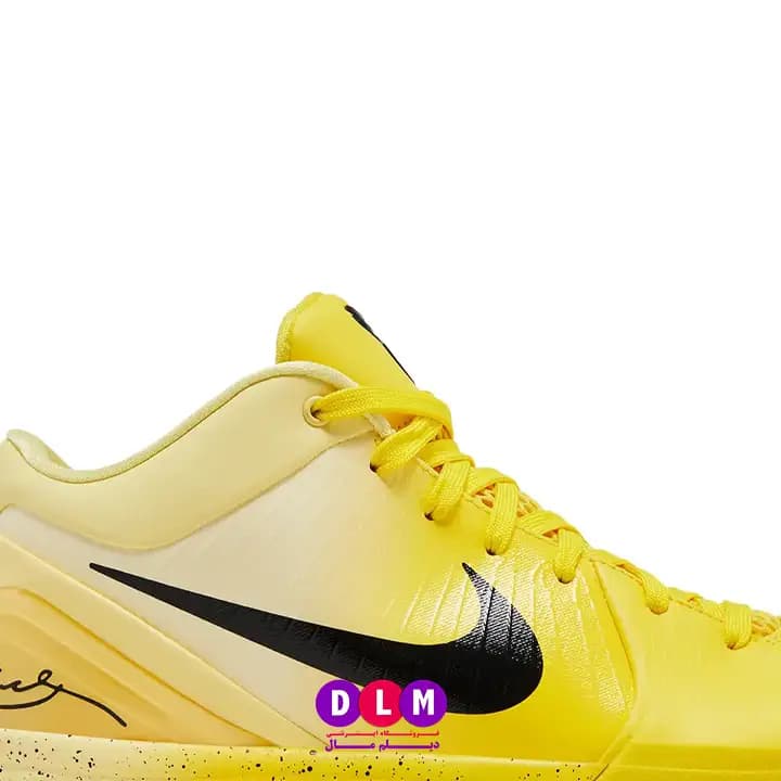 کفش بسکتبال نایک کوبی ۴ رنگ زرد – nike kobe 4 Yellow Del Sol — تصویر ۶