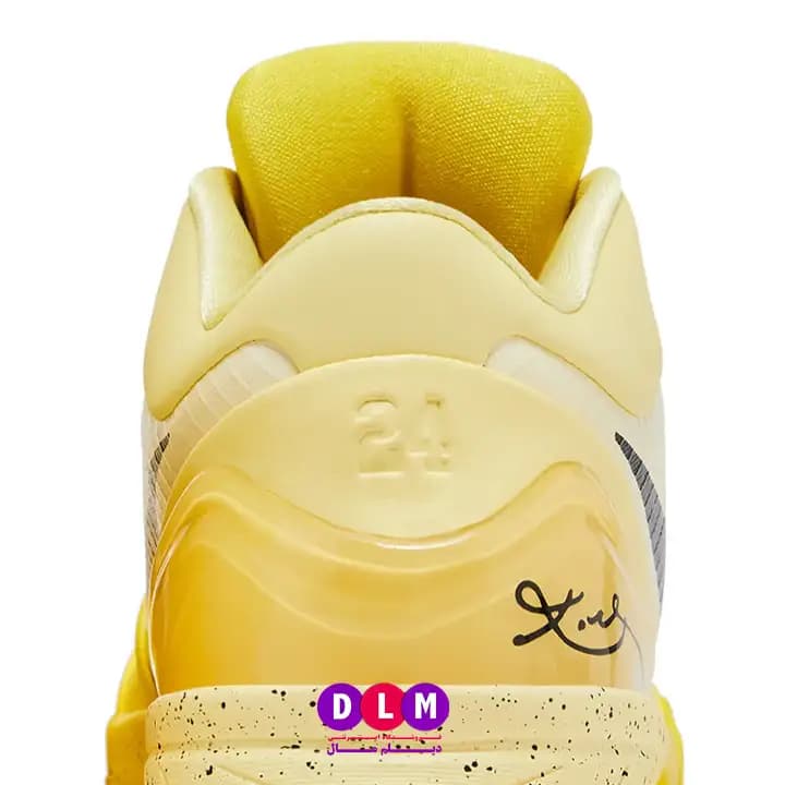 کفش بسکتبال نایک کوبی ۴ رنگ زرد – nike kobe 4 Yellow Del Sol — تصویر ۷