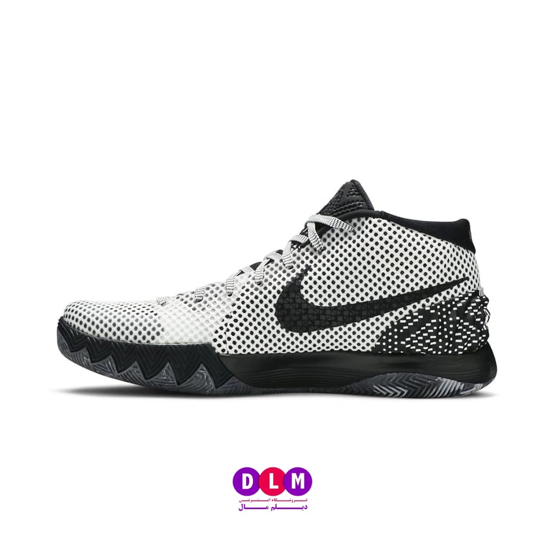 کفش بسکتبال نایک کایری ۱ (Nike Kyrie 1) – رنگ سفید مشکی — تصویر ۲
