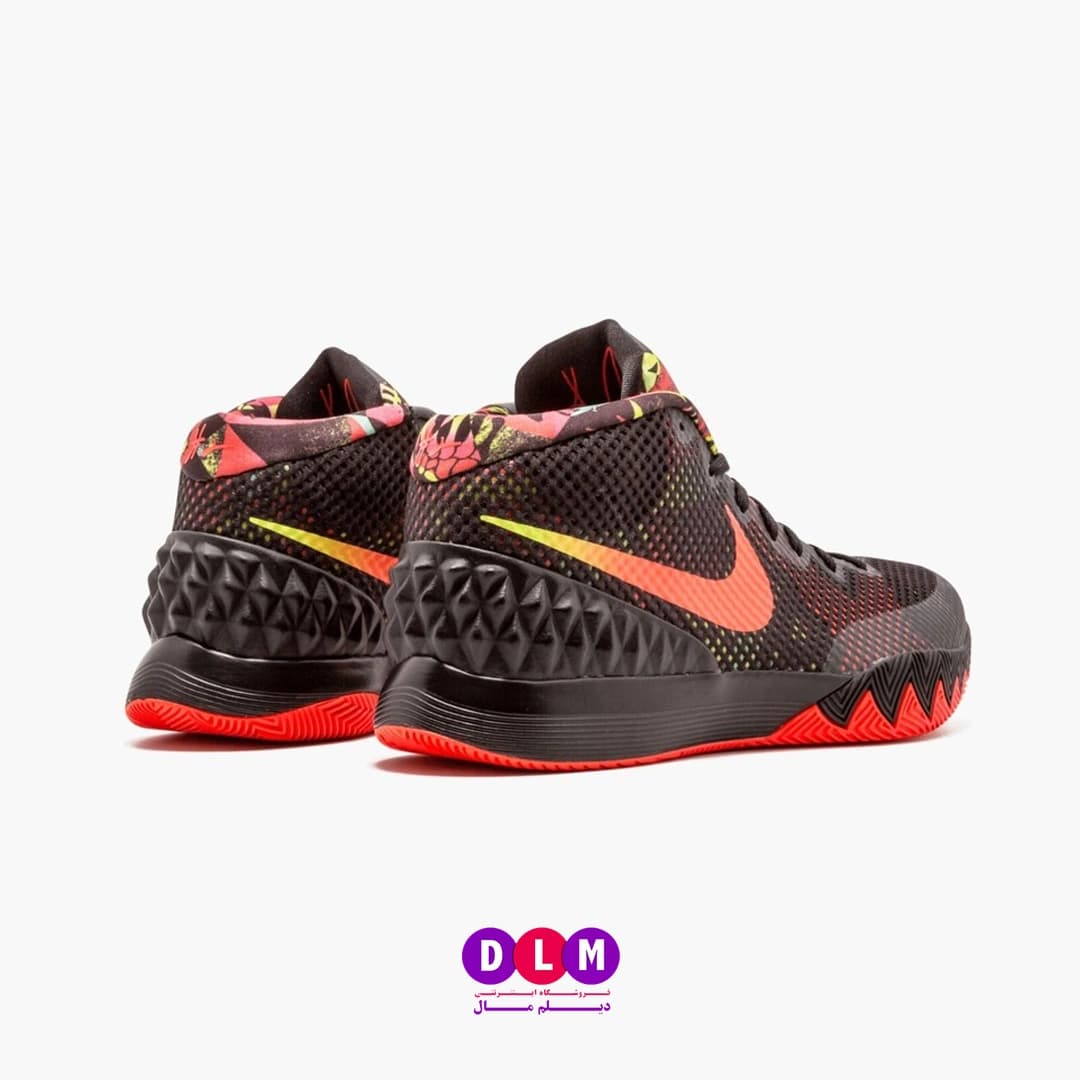 کفش بسکتبال نایکی کایری ۱ (Nike Kyrie 1) رنگ مشکی/قرمز — تصویر ۴