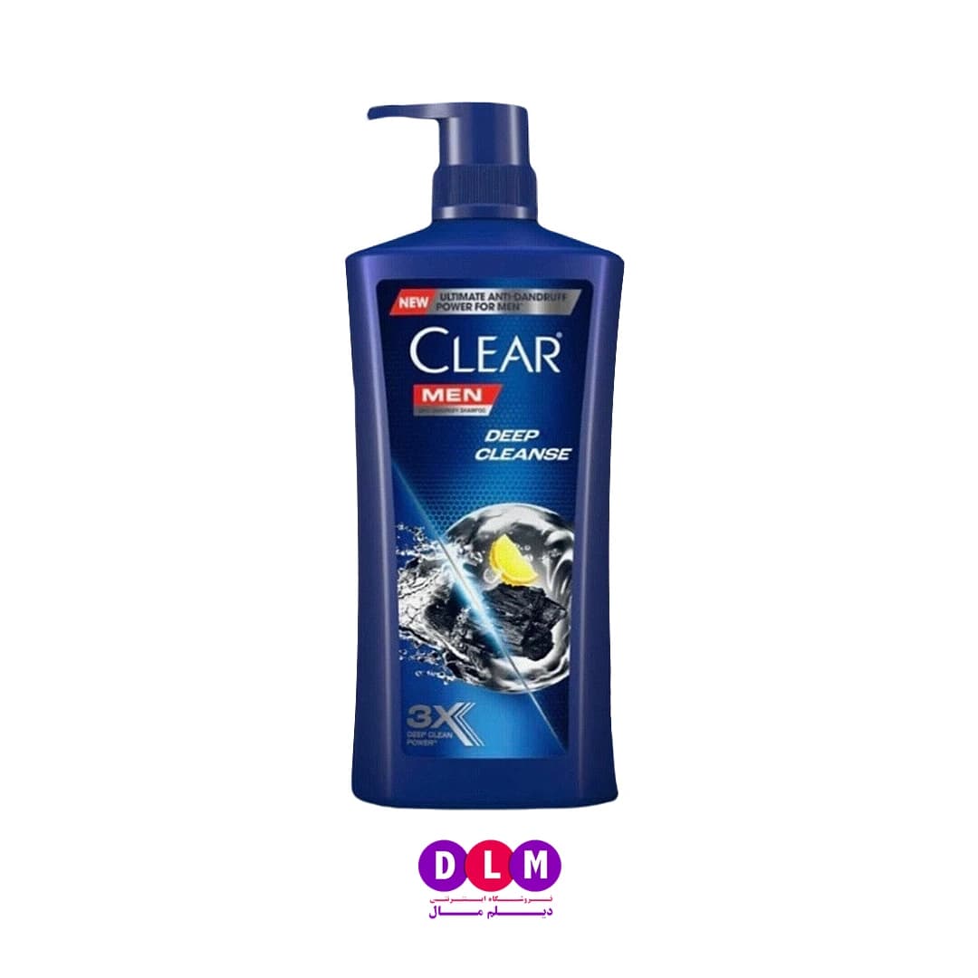 شامپو کلیر Deep Cleanse ۶۵۰ میل | ضد شوره قوی و پاک کننده عمقی آقایان (زغال فعال) اصلی — تصویر ۲
