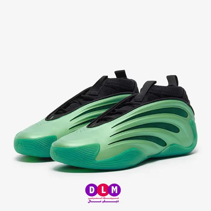 🏀 کفش بسکتبال هاردن 9 رنگ سبز | Adidas Harden Vol. 9 green — تصویر ۹