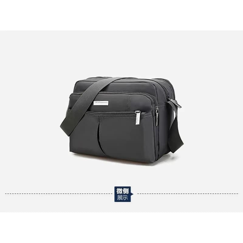 کیف دوشی AOTIAN کد 98730؛ کتان برزنت ضدآب — تصویر ۹