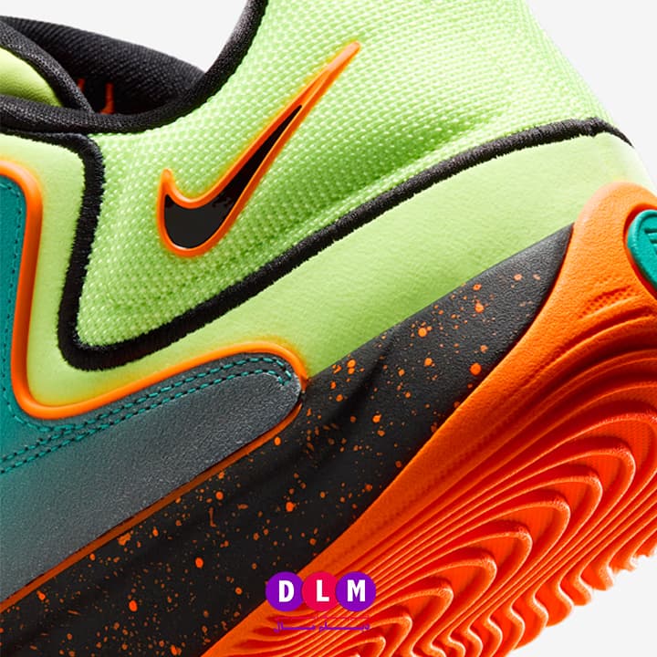 کفش بسکتبال نایک کی دی 18 رنگ سفید سبز – Nike KD 18 — تصویر ۸