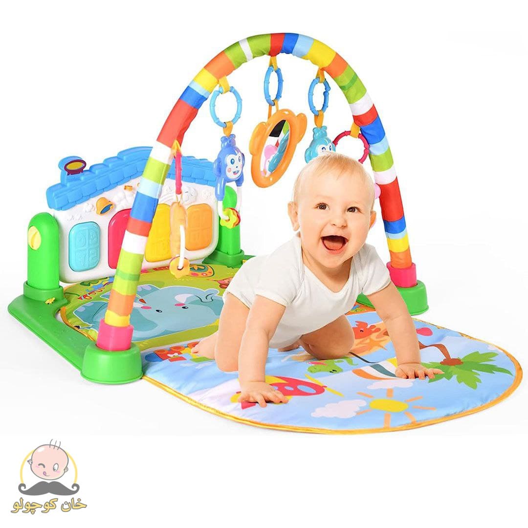 تشک بازی پیانویی کودک کد 606 /605 — تصویر ۴