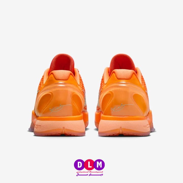 کفش بسکتبال نایک کوبی 6 نارنجی – Nike Kobe 6 Protro Total Orange — تصویر ۱۲