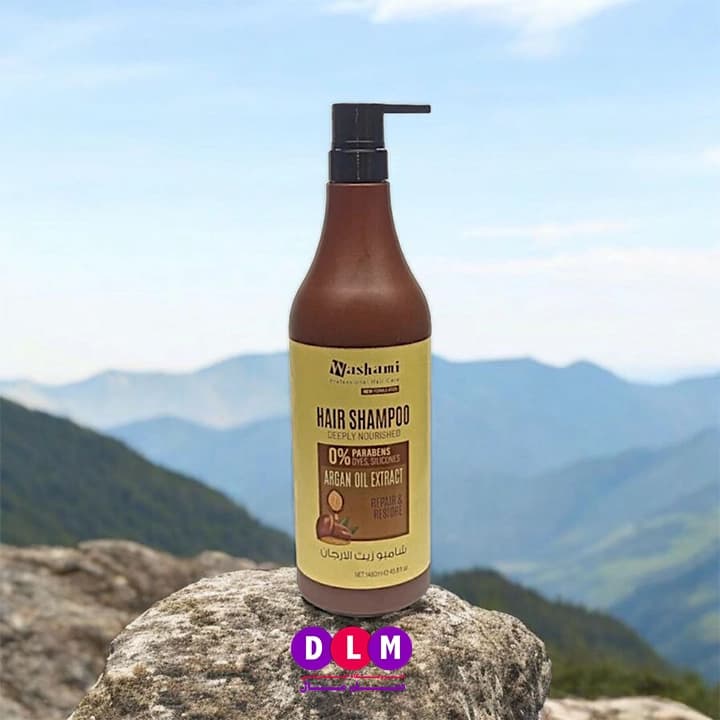 شامپو مو واشامی حاوی عصاره روغن آرگان (اصل) – Washami Professional Hair Care Hair Shampoo – Argan Oil — تصویر ۸