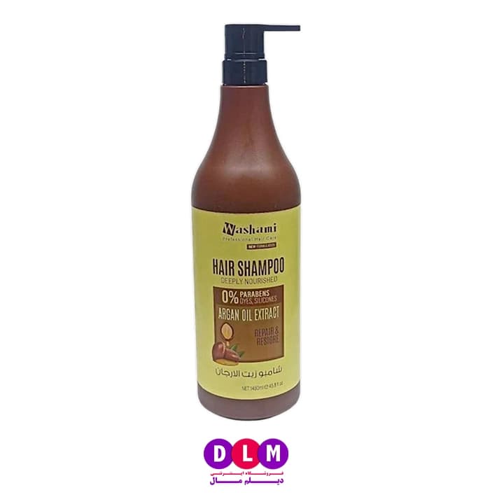 شامپو مو واشامی حاوی عصاره روغن آرگان (اصل) – Washami Professional Hair Care Hair Shampoo – Argan Oil — تصویر ۶