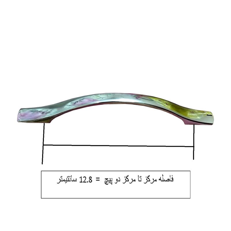 دستگیره کابینت و کمد مدل SDN128 بسته 5 عددی — تصویر ۳