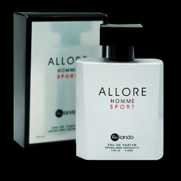 ادو پرفیوم مردانه بایلندو مدل الور هوم اسپورت Allore Homme Sport حجم 100 میلی لیتر — تصویر ۵