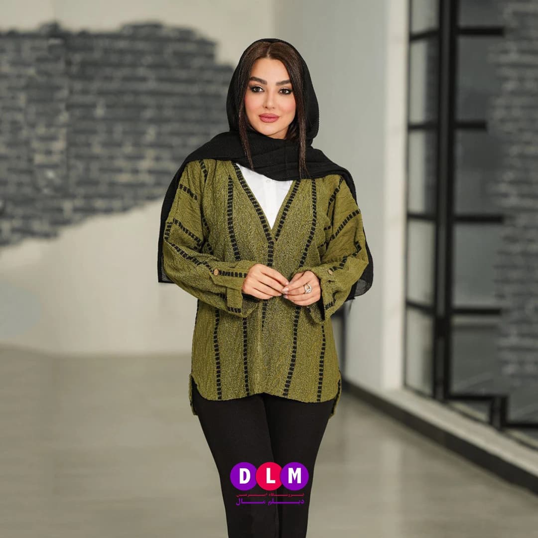 تونیک یقه سفید راه راه مراکشی در 2 طرح جذاب تابستانه