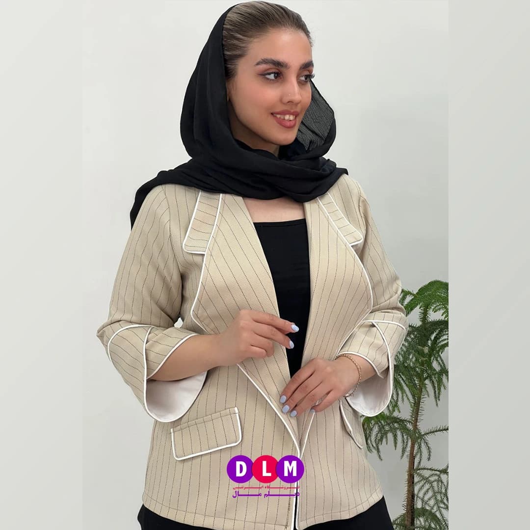 کت زنانه مدل سوژین – شیک و راحت — تصویر ۲