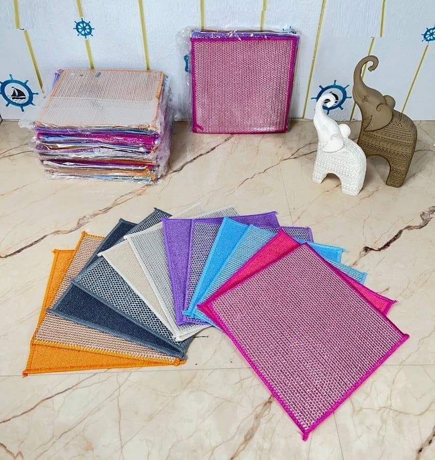 اسکاج توری کرهای دورو رنگی (جفتی)