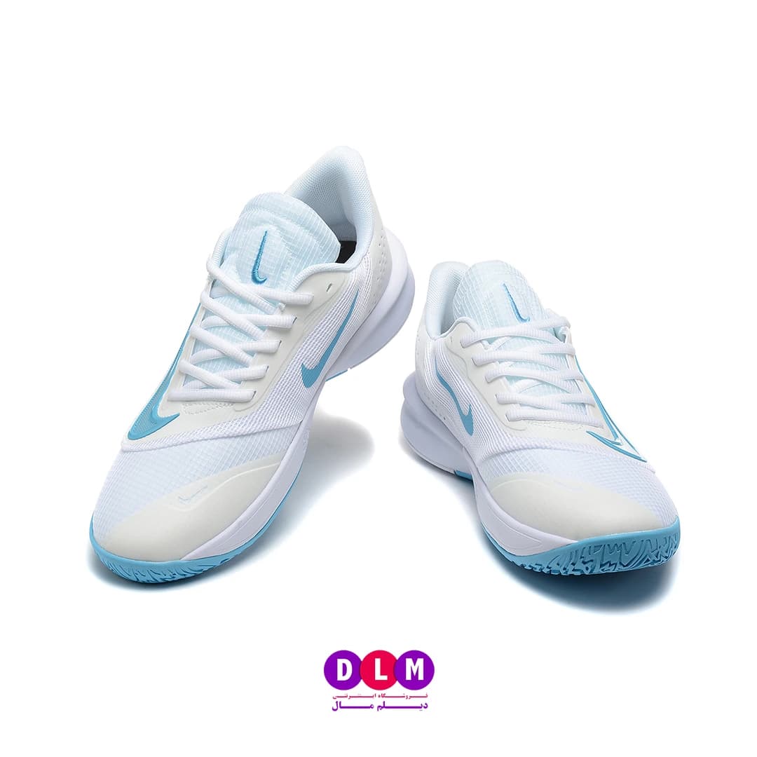 کفش بسکتبال نایک پرسیژن 7 رنگ سفید آبی – Nike Precision 7 — تصویر ۱۱