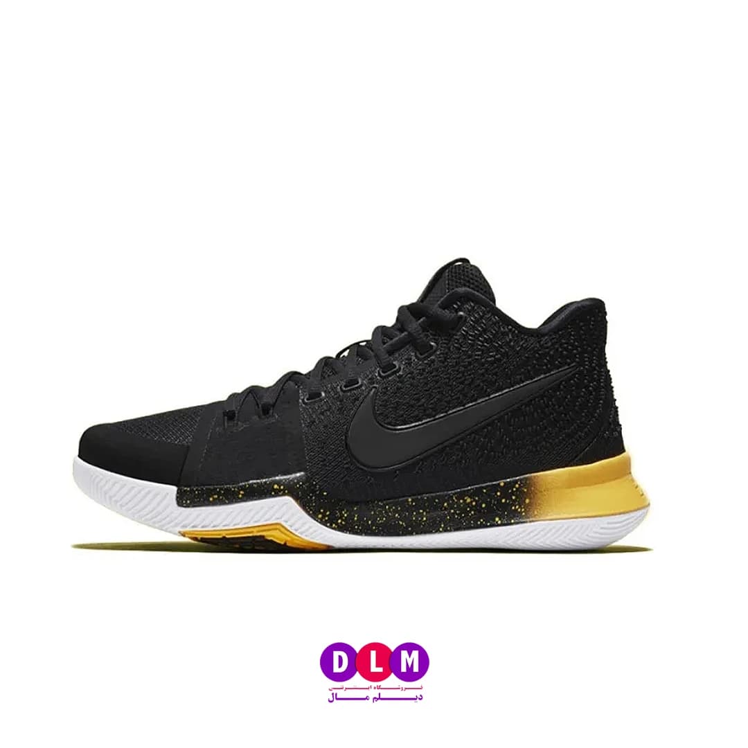 کفش بسکتبال نایکی کایری 3 رنگ مشکی زرد/ Nike Kyrie 3 — تصویر ۸