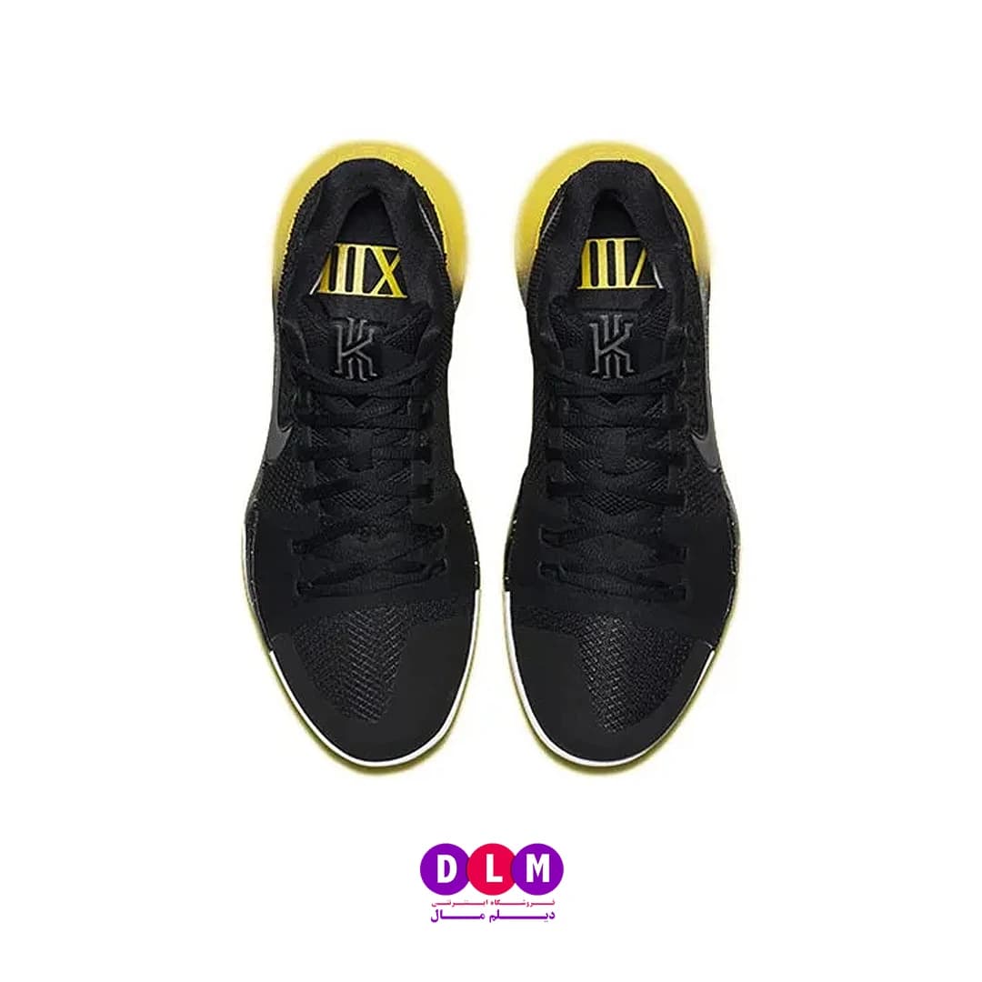 کفش بسکتبال نایکی کایری 3 رنگ مشکی زرد/ Nike Kyrie 3 — تصویر ۴