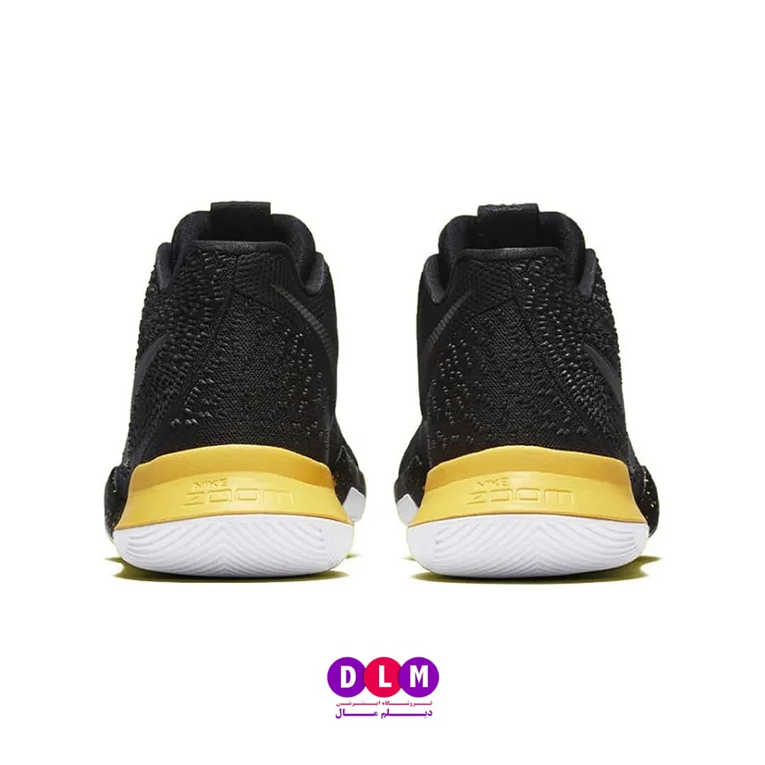 کفش بسکتبال نایکی کایری 3 رنگ مشکی زرد/ Nike Kyrie 3 — تصویر ۵